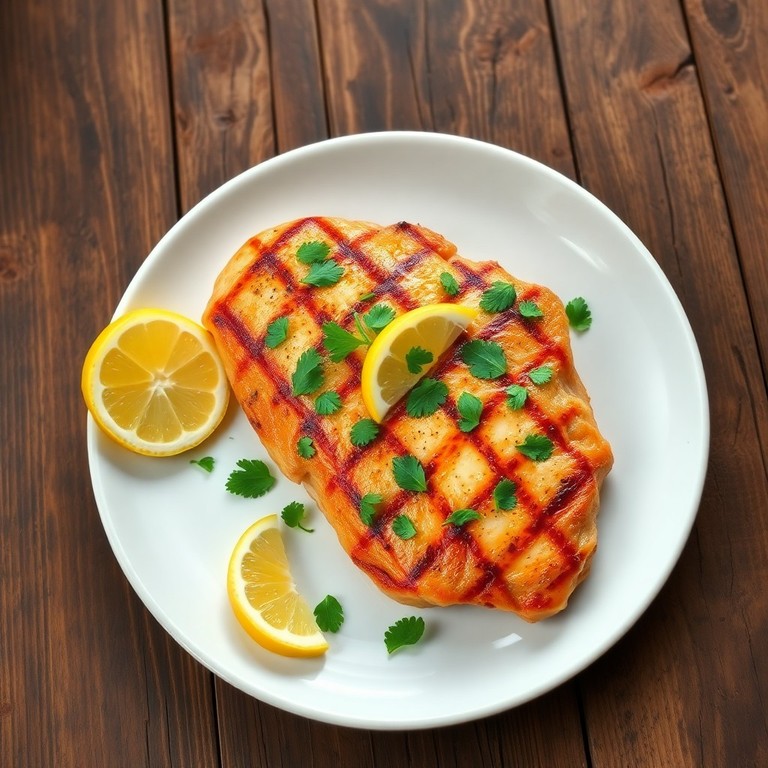 Hähnchenbrust mit Zitronen-Ingwer-Marinade