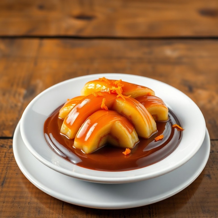 Banana Caramelizada ao Creme de Leite