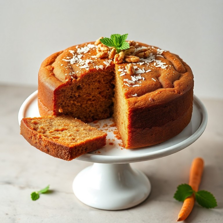 Pastel de Zanahoria Fit con Harina de Almendra