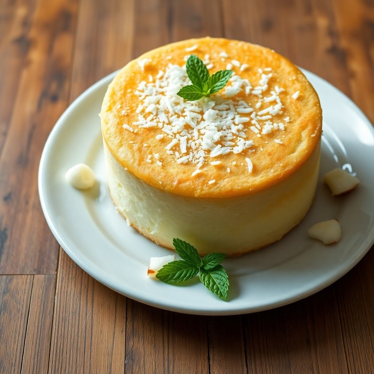 Pastel de Coco Sin Azúcar y Sin Gluten