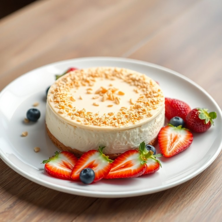 Cheesecake de Paçoca Saludable