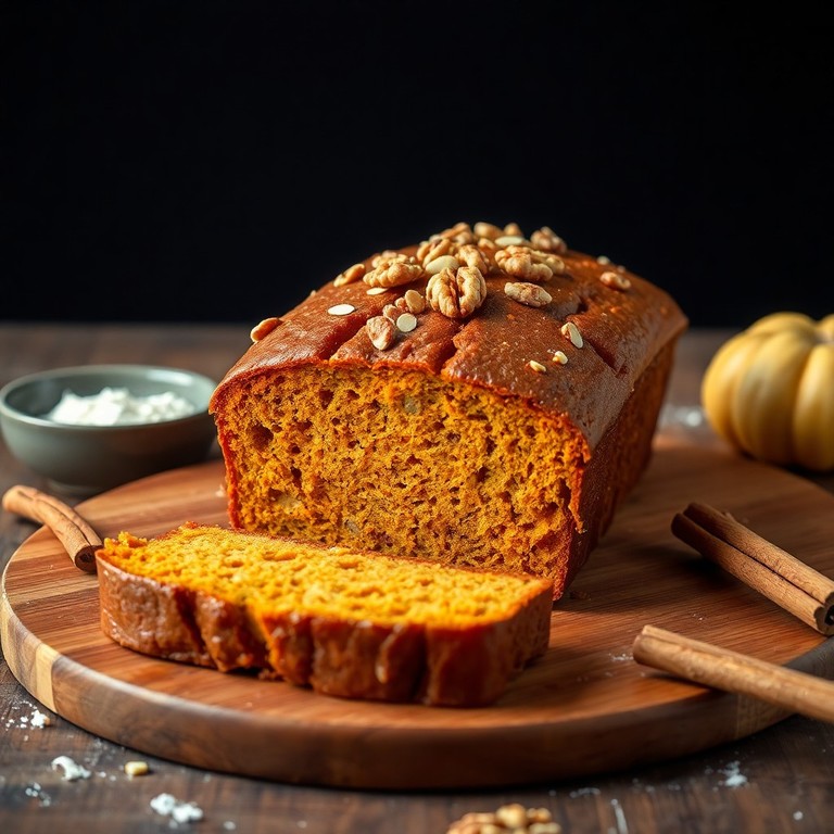 Pan de Calabaza Especiado sin Azúcar y sin Gluten