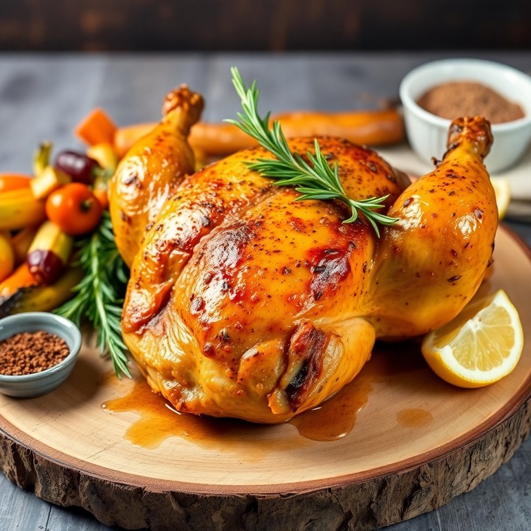 Pollo Asado con Especias Cajún