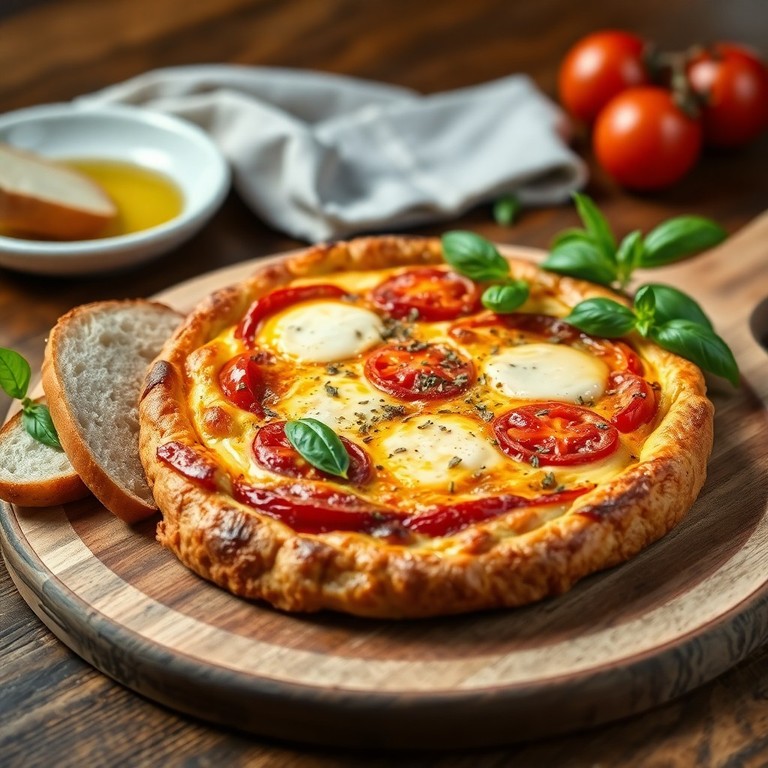 Tortilha de Arroz Velho e Tomate