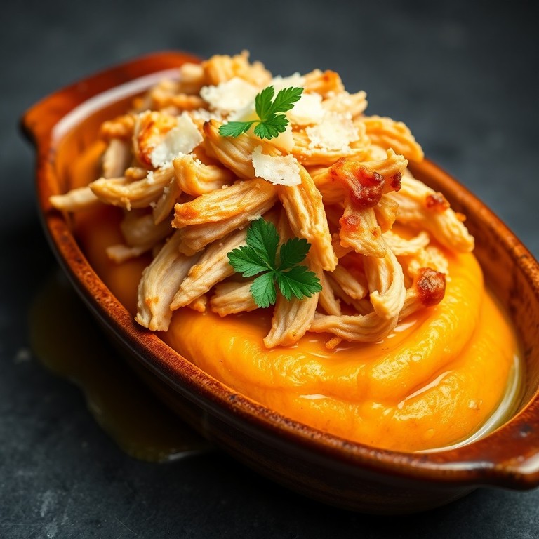 Escondidinho de Calabaza y Pollo