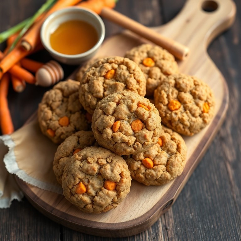 Cookies de Aveia e Cenoura