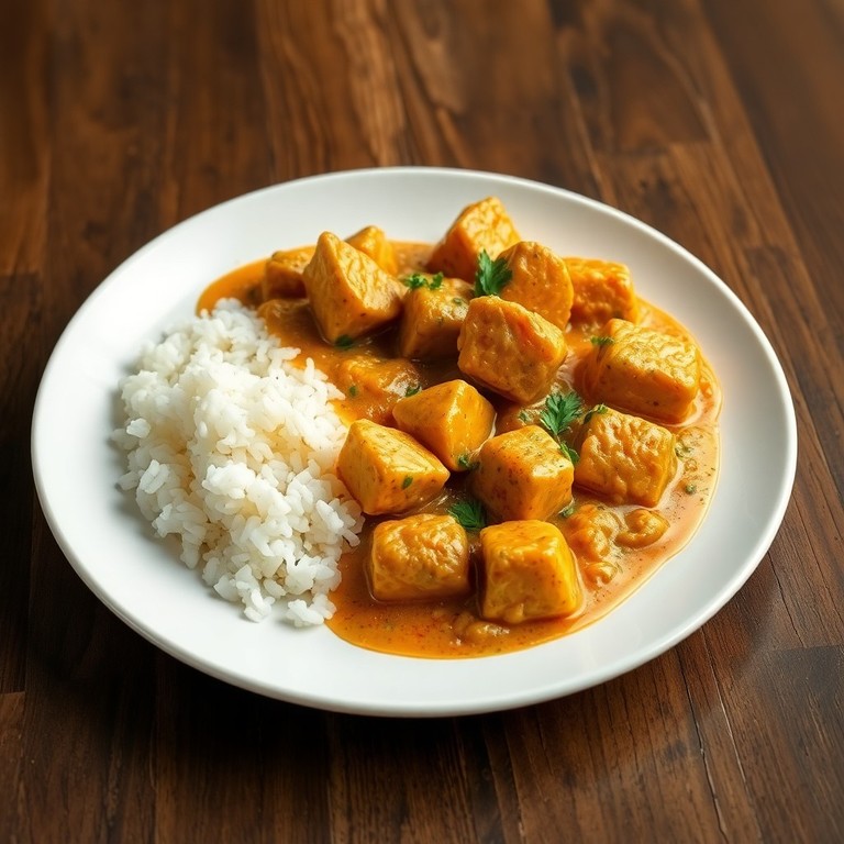 Frango ao Curry Cremoso