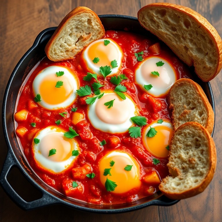 Savory Egg and Potato Shakshuka