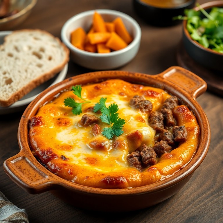 Escondidinho de Carne Moída com Abóbora