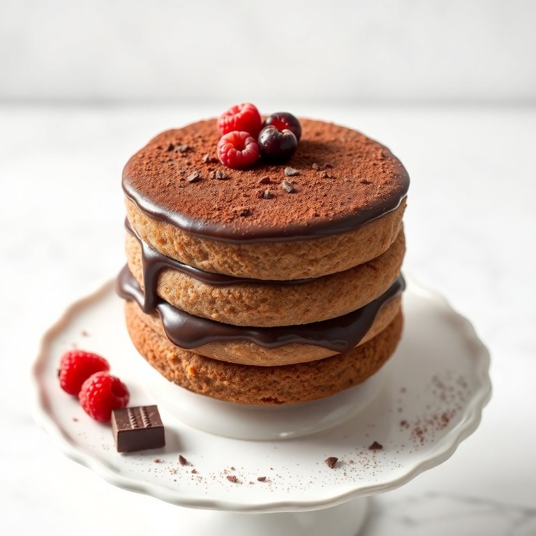 Gâteau Nuage au Chocolat et Mousse