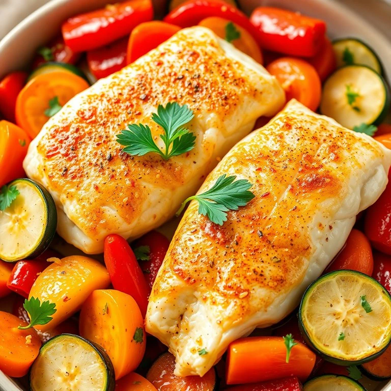 Peixe Colorido ao Forno