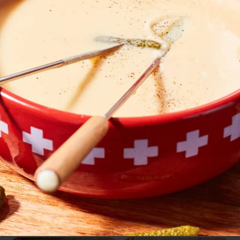 Klassisches Schweizer Käsefondue (1025 kcal)