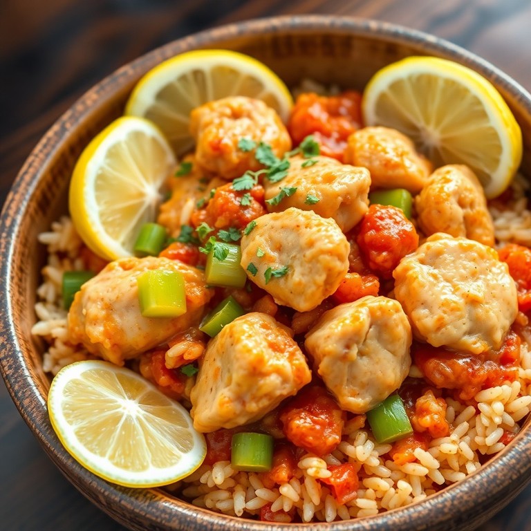 Jambalaya de Poulet Créole