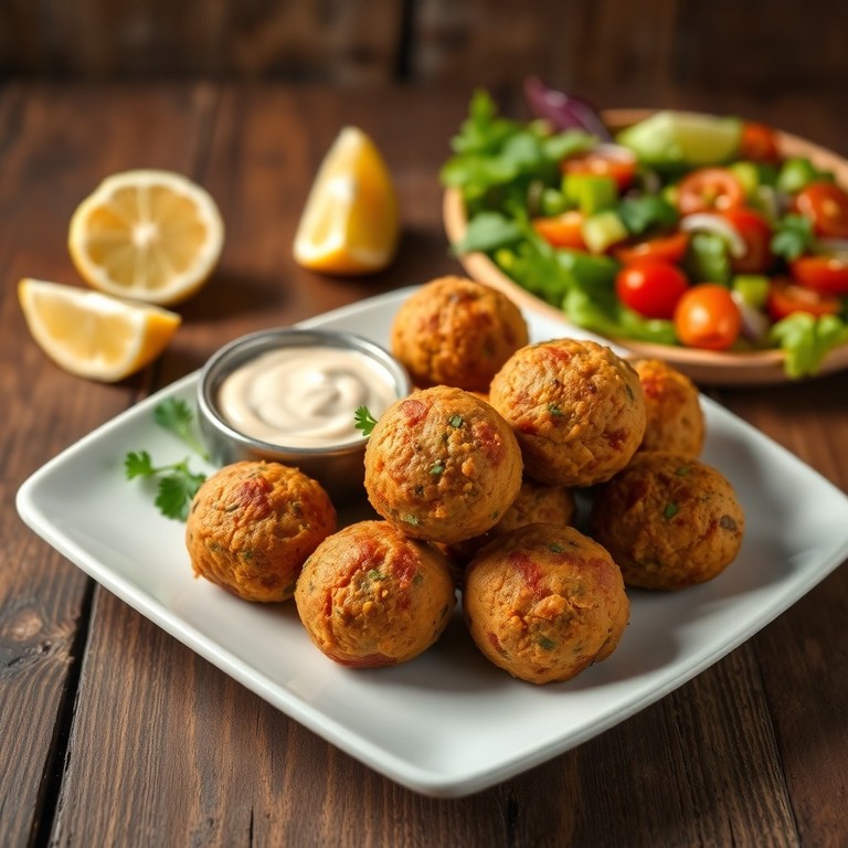 Falafel Crocante na Air Fryer
