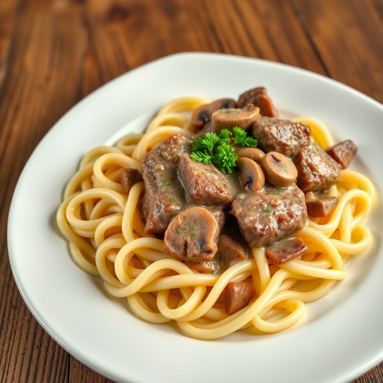 Sirloin Steak Stroganoff