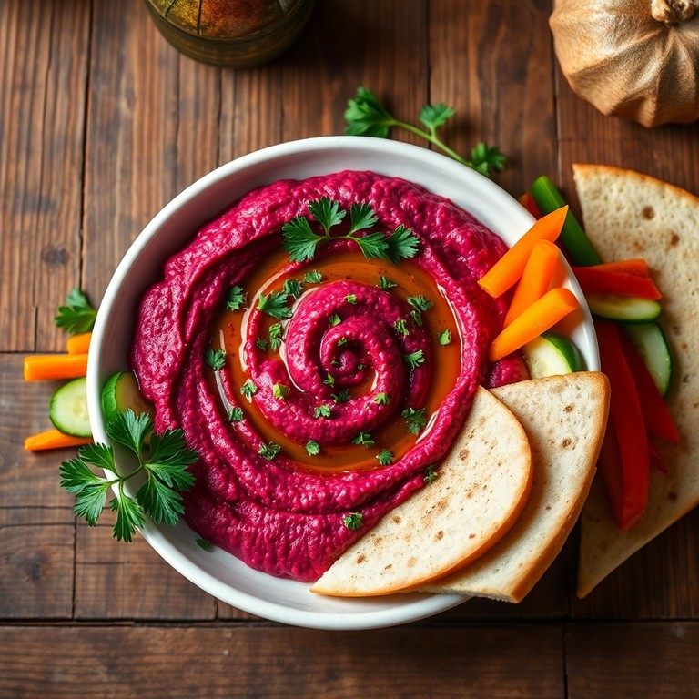 Houmous de Betteraves Rôties