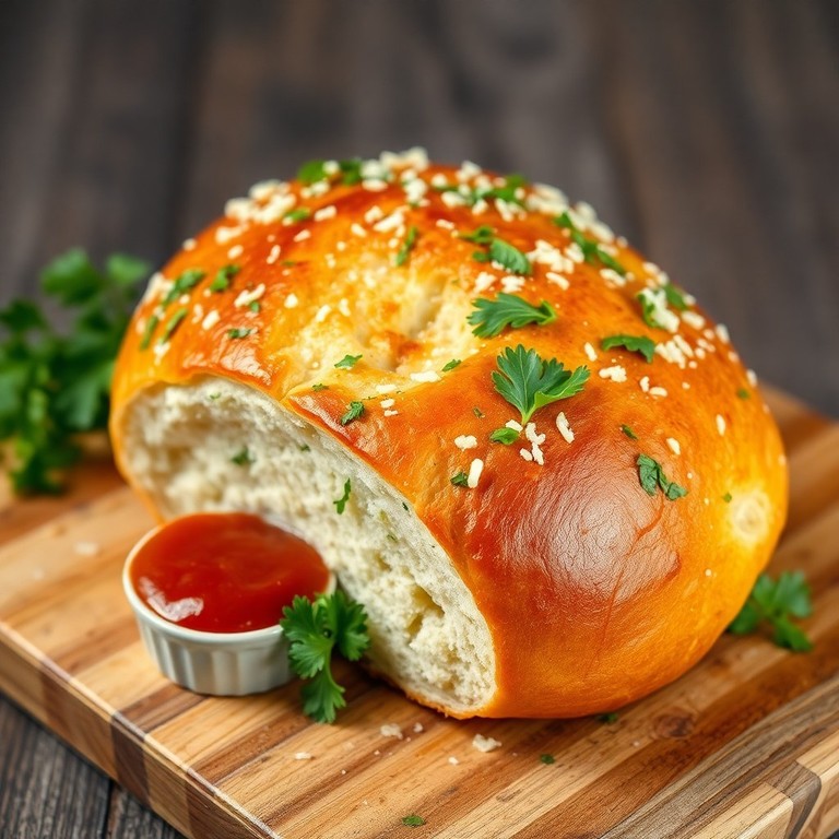 Pão de Alho Caseiro Fácil