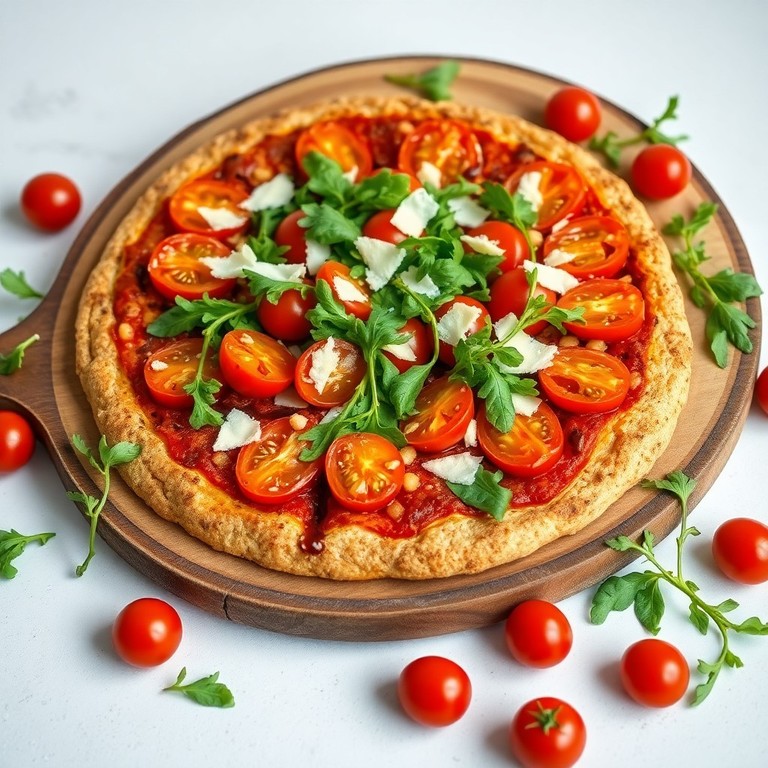 Pizza Tricolor de Quinoa Sin Gluten