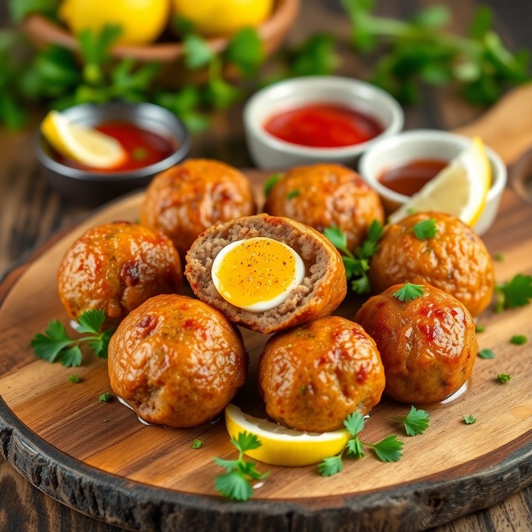 Bolinhos de Carne Surpresa