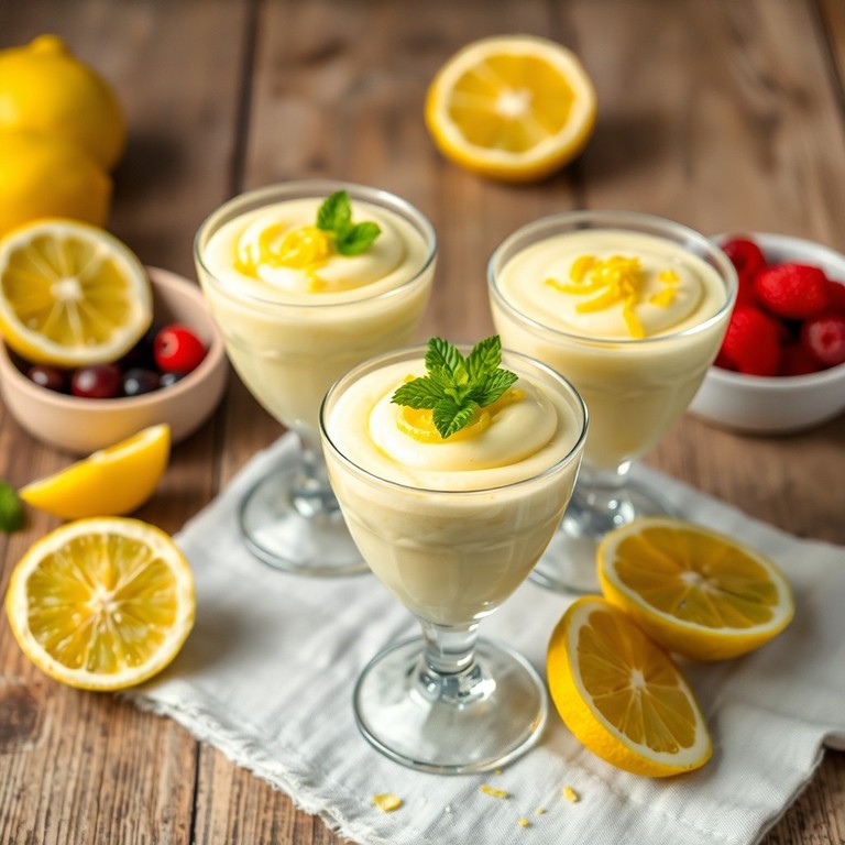 Mousse de Limão Proteica com Whey