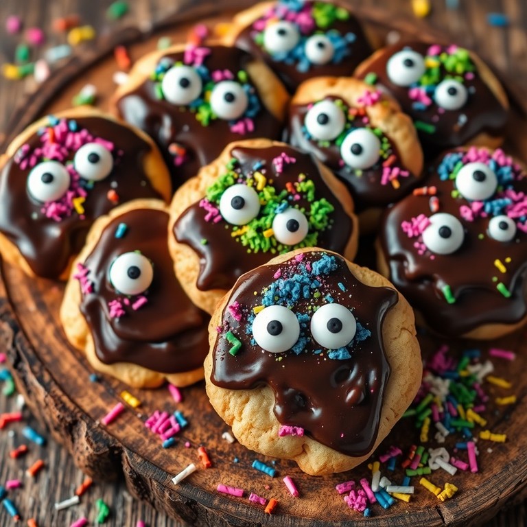 Biscuits Monstres Américains Fondants
