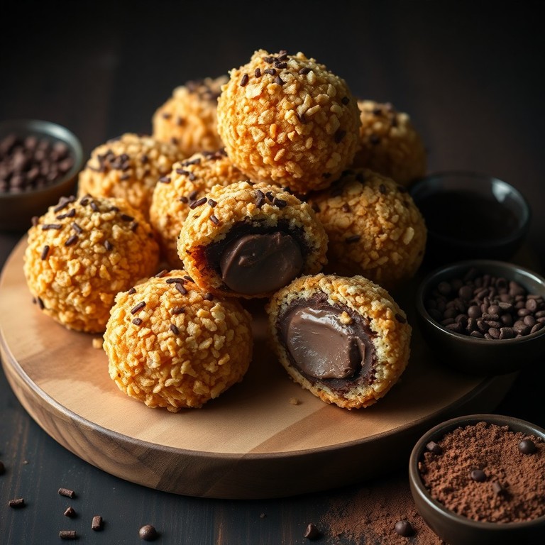 Brigadeiro Crocante na Air Fryer
