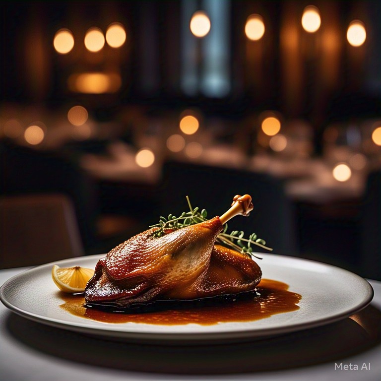 Pato Confitado a la Soya y Especias - 029G1