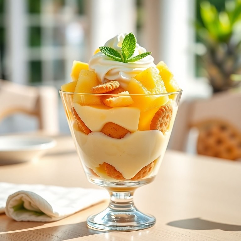 Pineapple Dream Dessert Parfaits