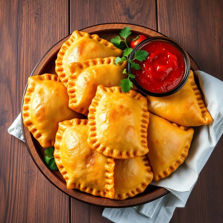 Spiced Egg and Vegetable Empanadas