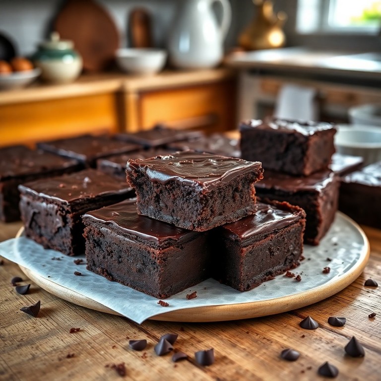 Brownies Fondants au Chocolat Noir Simplifiés