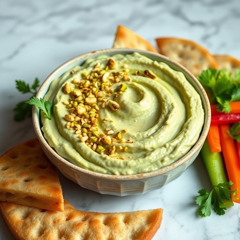 Homus de Pistache e Cardamomo