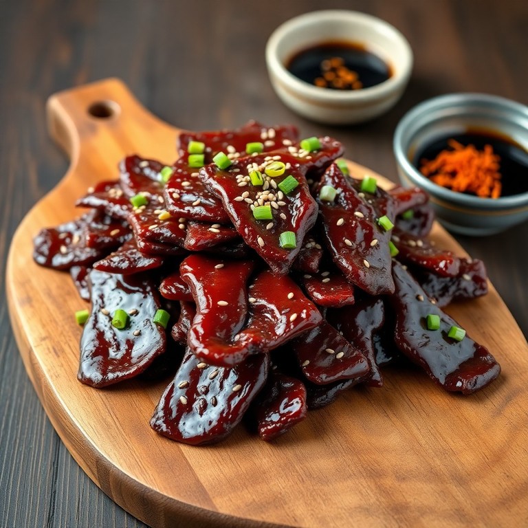 Teriyaki Glazed Beef Jerky