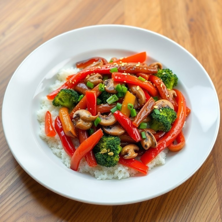 Sauté de Légumes Asiatiques aux Graines de Sésame et Riz