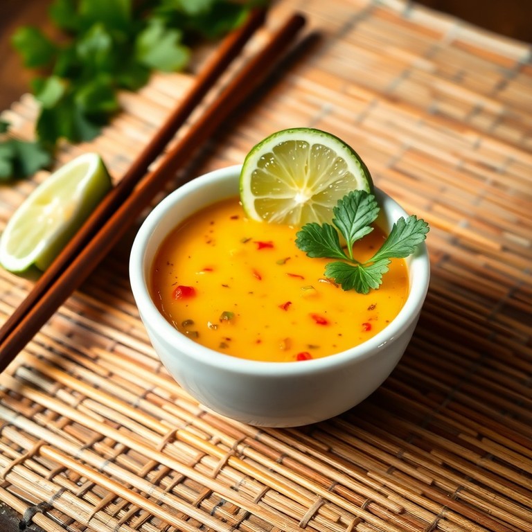 Salsa Tailandesa de Maracuyá con Coco y Lima Kaffir en Gramos