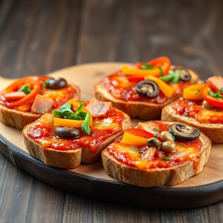 Toast-Pizzas für kleine Köche