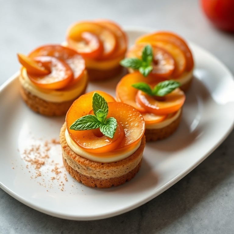 Mini Cheesecake alle Mele Caramellate