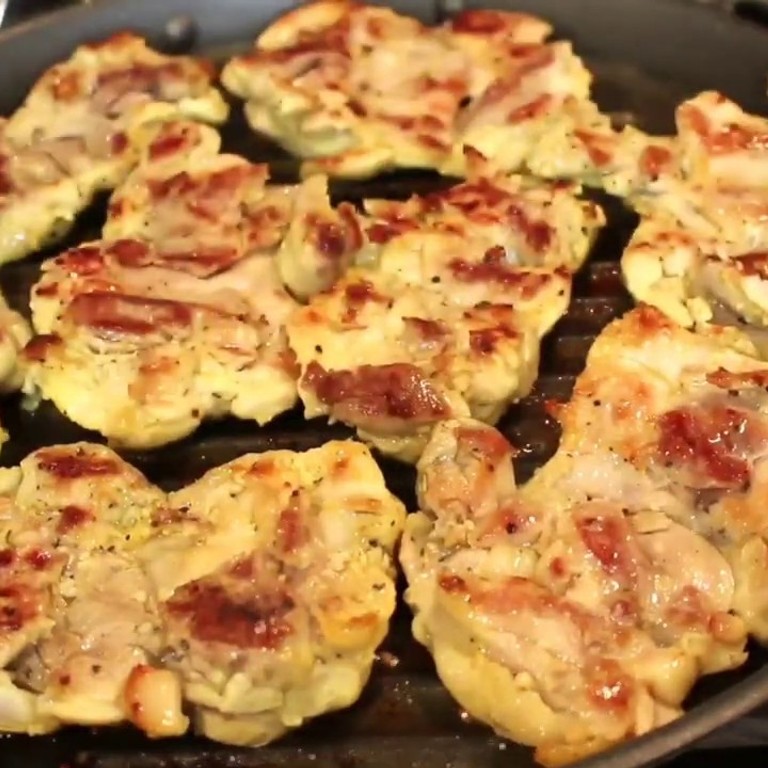 Muslos de pollo a la Plancha