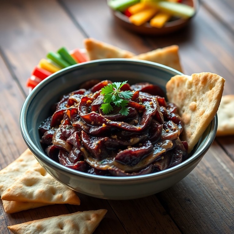 Caviar d'Aubergine Fumé au Tahini