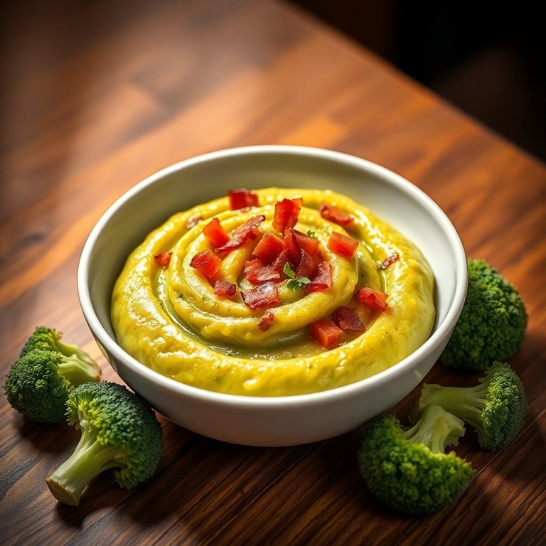 Spek-Groente Puree met Broccoli-Toef