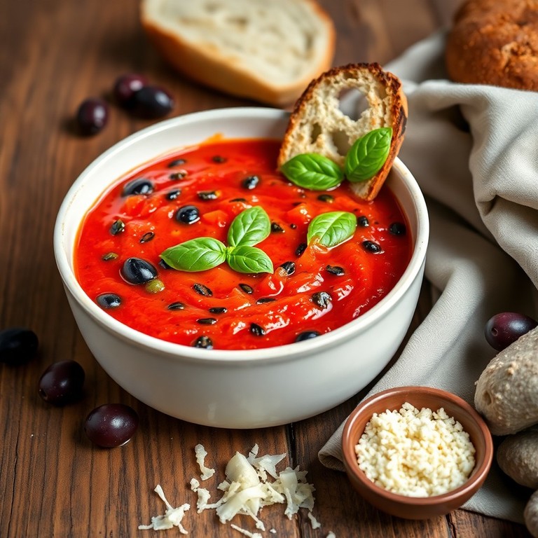 Sauce Tomate Provençale aux Olives et Câpres