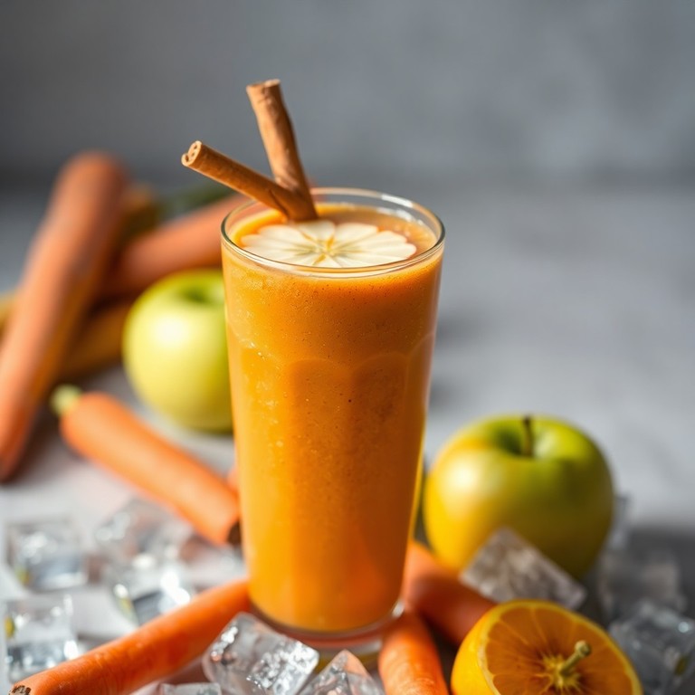 Smoothie Vitalité Pomme-Carotte-Cannelle
