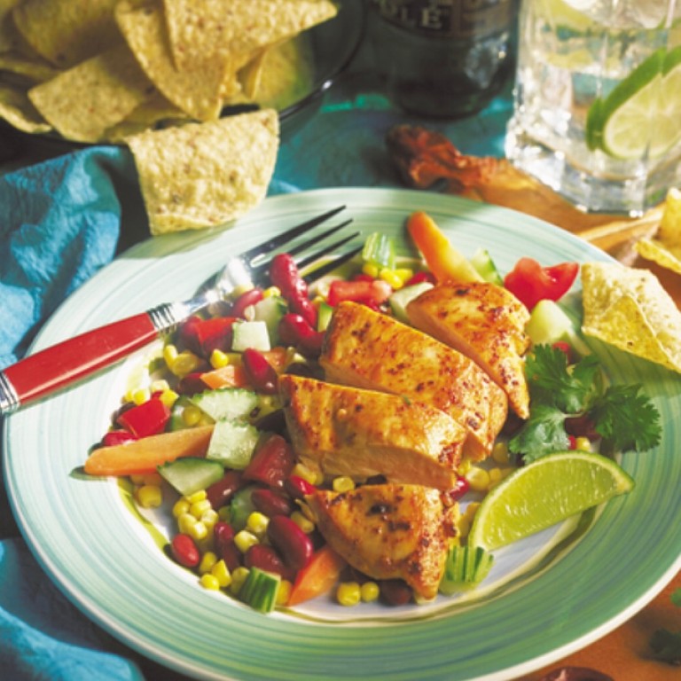 Zesty Chicken With Corn Salsa