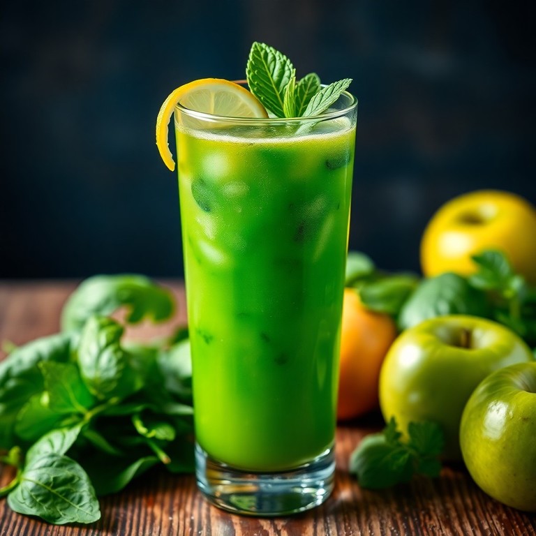 Jugo Energizante Verde Detox