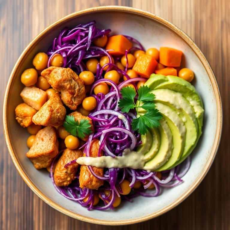 Chicken and Chickpea Power Bowl