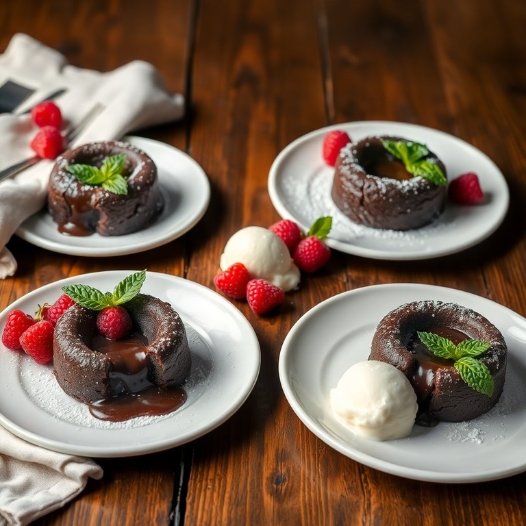 Molten Chocolate Lava Cakes