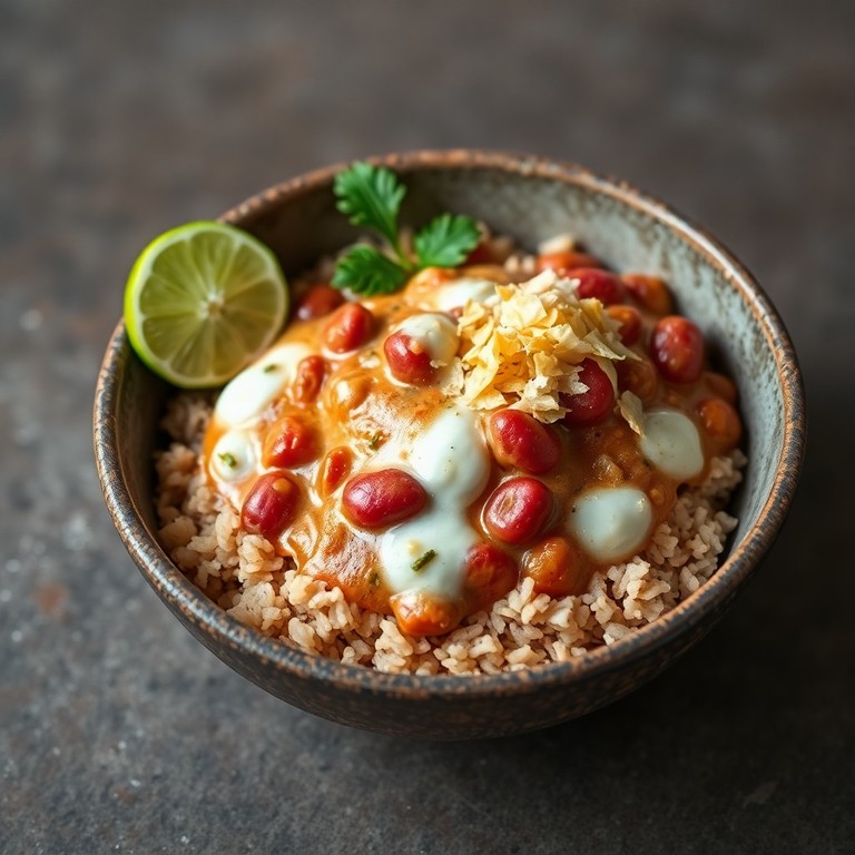 Creamy Coconut Rajma with Brown Rice