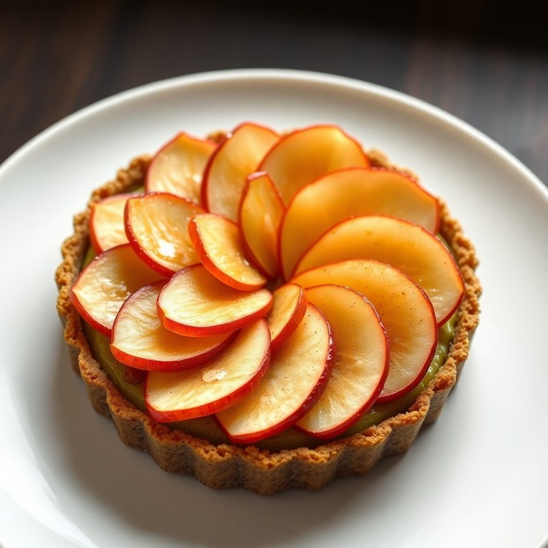 Tarte aux Pommes Crue et Vegan