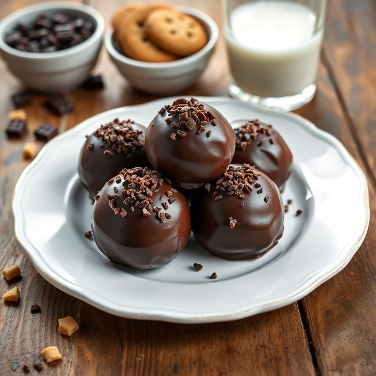 Bombom de Bolacha com Nescau