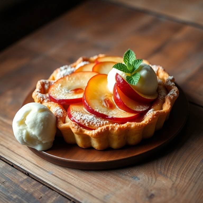 Torta Mágica de Maçã com Sabor de Frutas