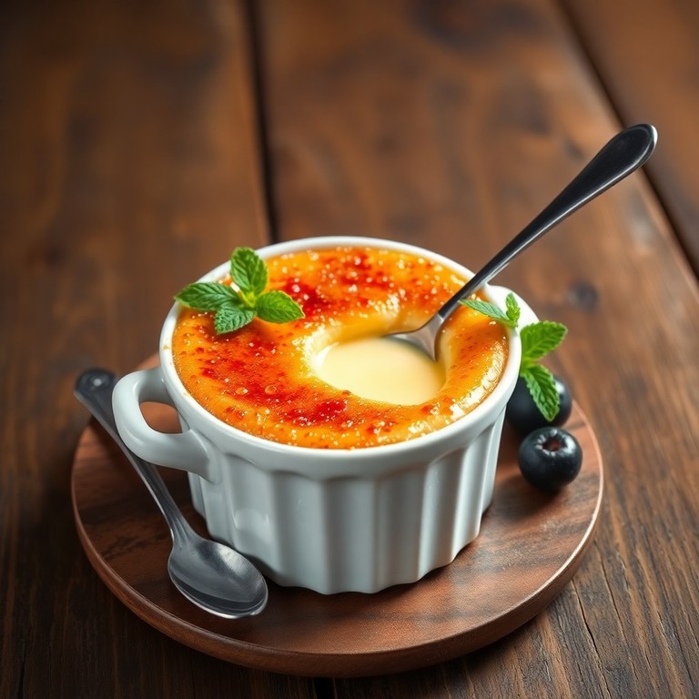 Crème Brûlée à la Vanille Bourbon